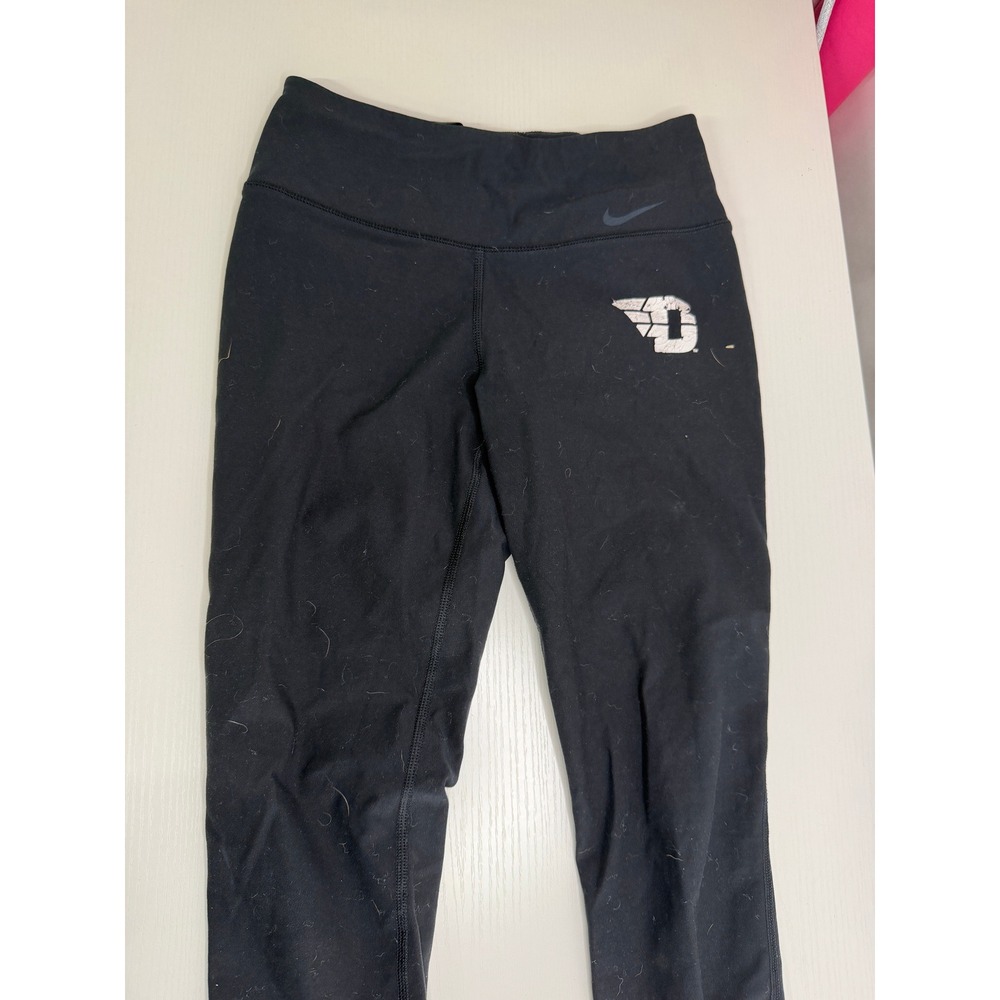 Nike Dri-FIT Legend University of Dayton Flyers Black Athletic Pants Small